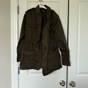 Talula olive jacket.   Some wear but still in good condition